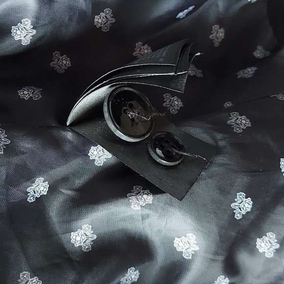 H&M long sleeve black blazer jacket 2 - Picture 9 of 14